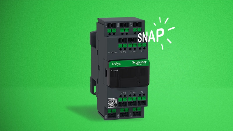 TeSys Control D SNAP IN Leistungsschütze