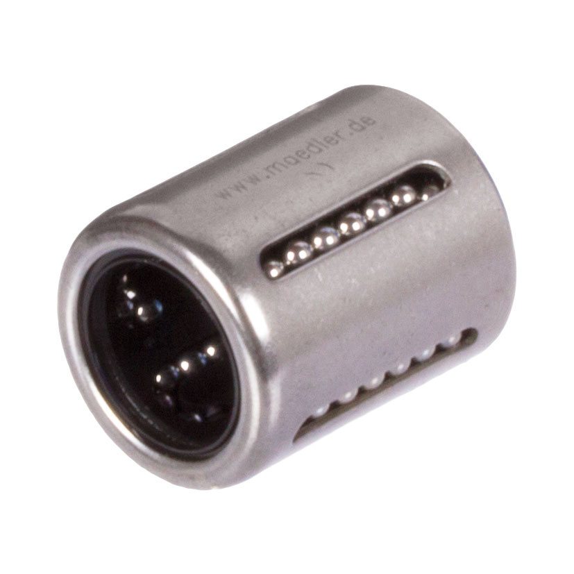 Linearkugellager KB-1-ST ISO-Reihe 1, mit Stahlmantel, mit Doppellippendichtungen