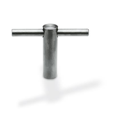 DIN 6305 Knebelmuttern, Stahl, mit festem Knebel