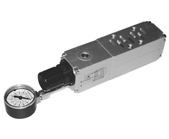 Zwischenplatten mit Druckregler