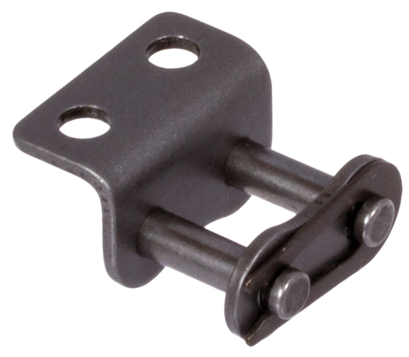 Federverschlussglieder mit Winkellaschen K2, breite Form, einseitig