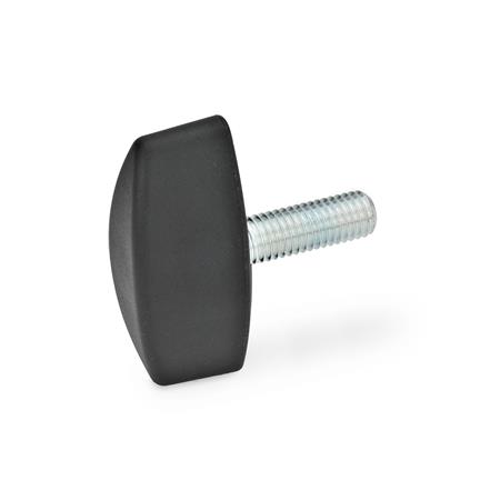 GN 531 Flügelschrauben, Kunststoff