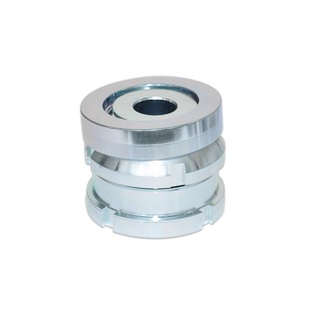 GN 350.2 Ausgleich-Elemente, Stahl, mit Kugelscheibe, ohne Kontermutter