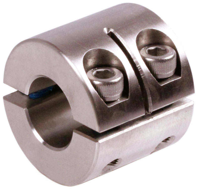 Geteilte Klemmringe, breite Form, Edelstahl rostfrei