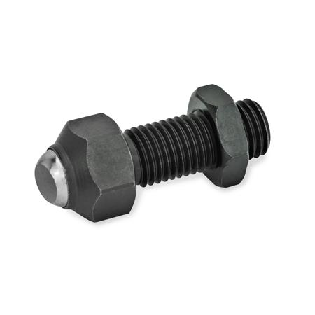 GN 709.3 Pendelelemente, einstellbar, Stahl