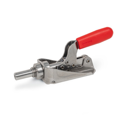 GN 841.3 Schubstangenspanner, Edelstahl, Spannhebel horizontal, für Druckspannung
