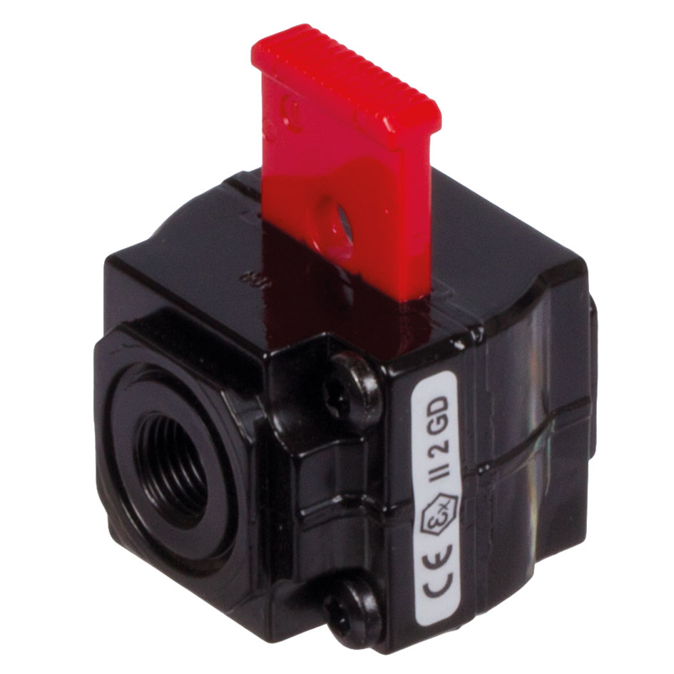 3/2 Wege-Absperrventil (manuell)