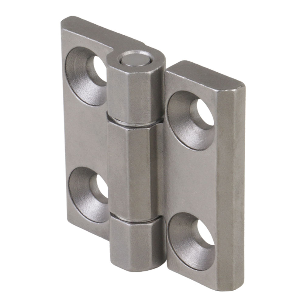 Schwerlastscharniere M237.3, Edelstahl, matt gestrahlt
