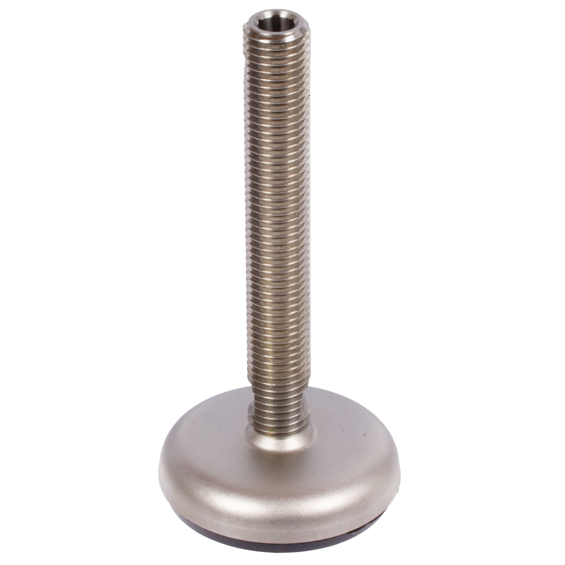 Stellfüße 340.5 aus Edelstahl rostfrei, mit Gummiauflage