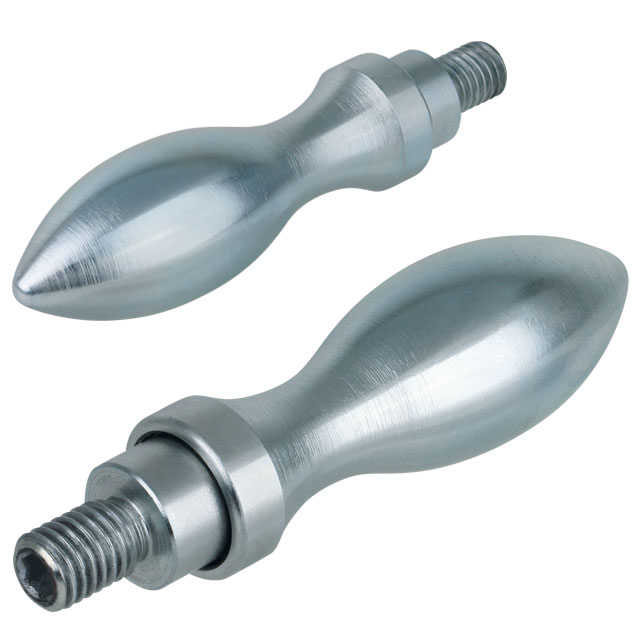 Drehbare Ballengriffe DIN 98 ST, Stahl