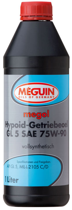 megol Hypoid-Getriebeoel GL 5 SAE 75W-90 (vollsynth.)
