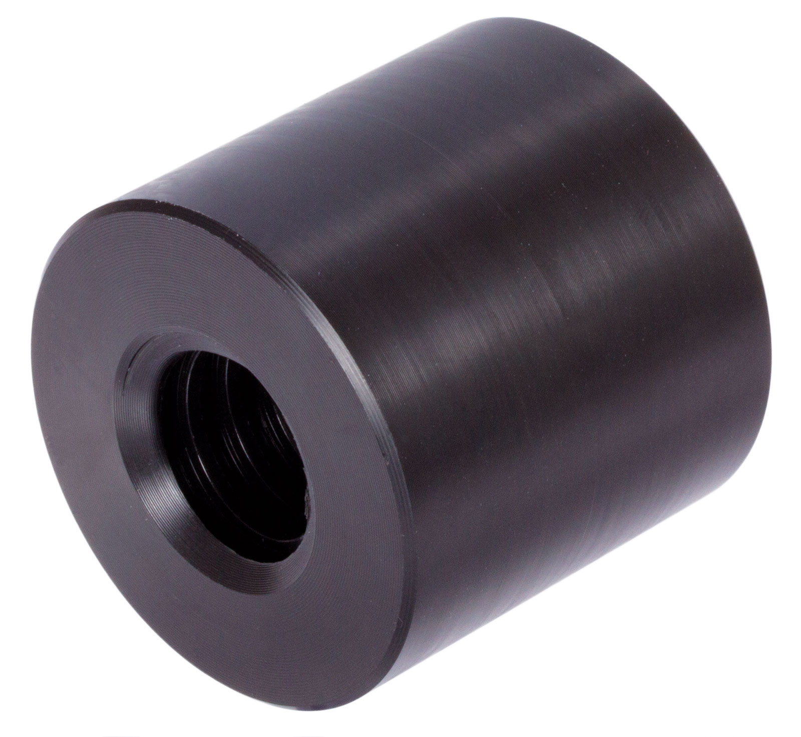 Runde Muttern mit Trapezgewinde, zweigängig rechts, Kunststoff