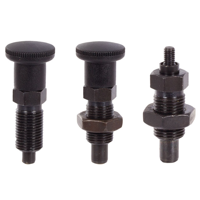 Rastbolzen und Rastriegel