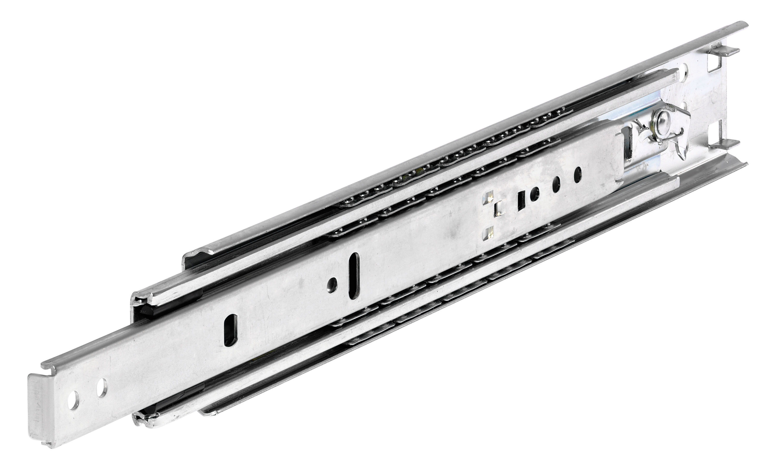 Auszugschienen DZ 3307, Breite 12,7 mm, bis 68 kg, Überauszug