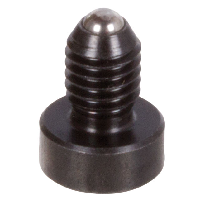 Federnde Druckstücke mit Kugel und Kopf mit Innensechskant, Stahl