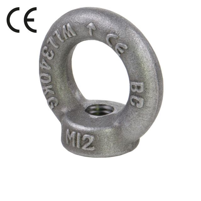 Ringmuttern DIN 582, Stahl, geschmiedet, mit CE-Kennzeichen