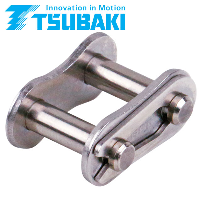 Verschlussglieder für Einfach-Rollenketten Tsubaki Edelstahl, Premium
