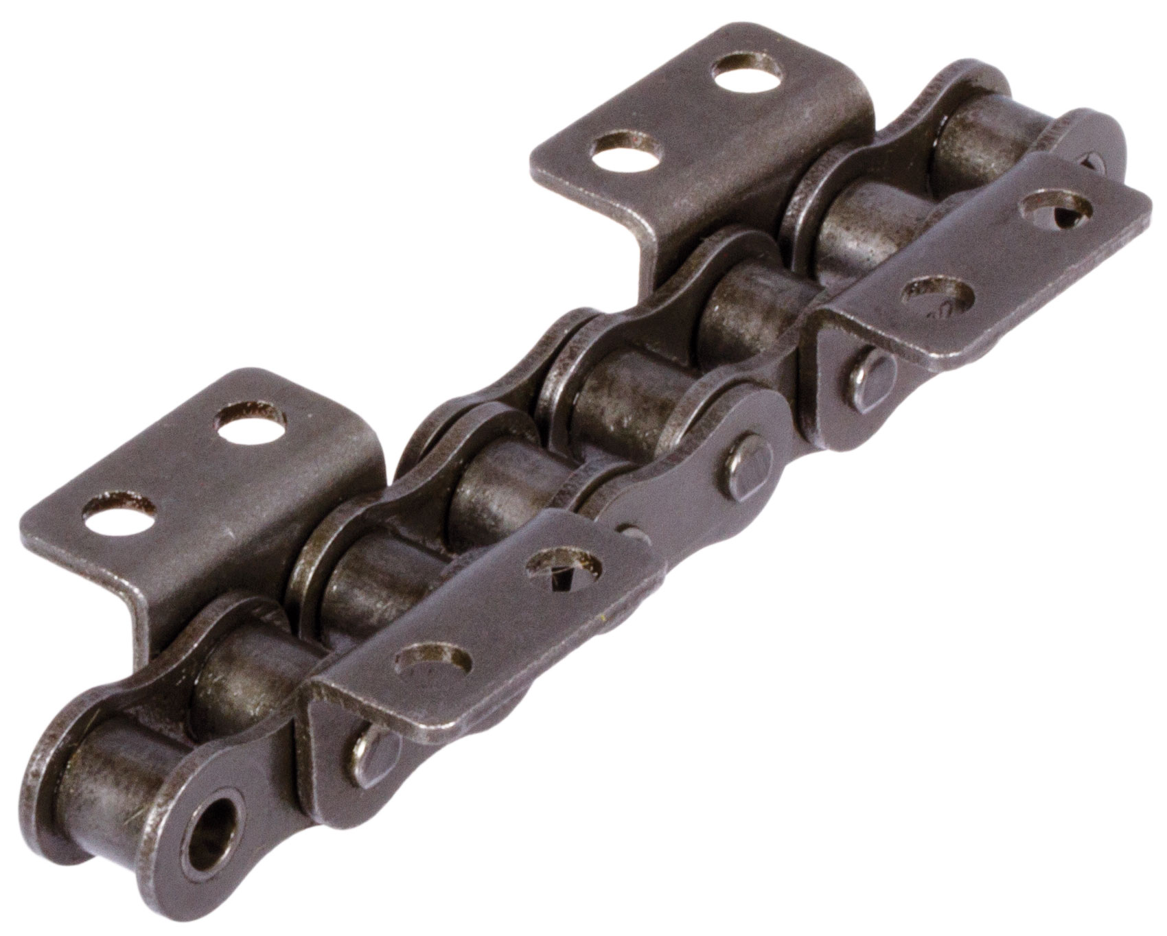 Rollenketten mit Winkellaschen K2 = breite Form, 4 x p, zweiseitig