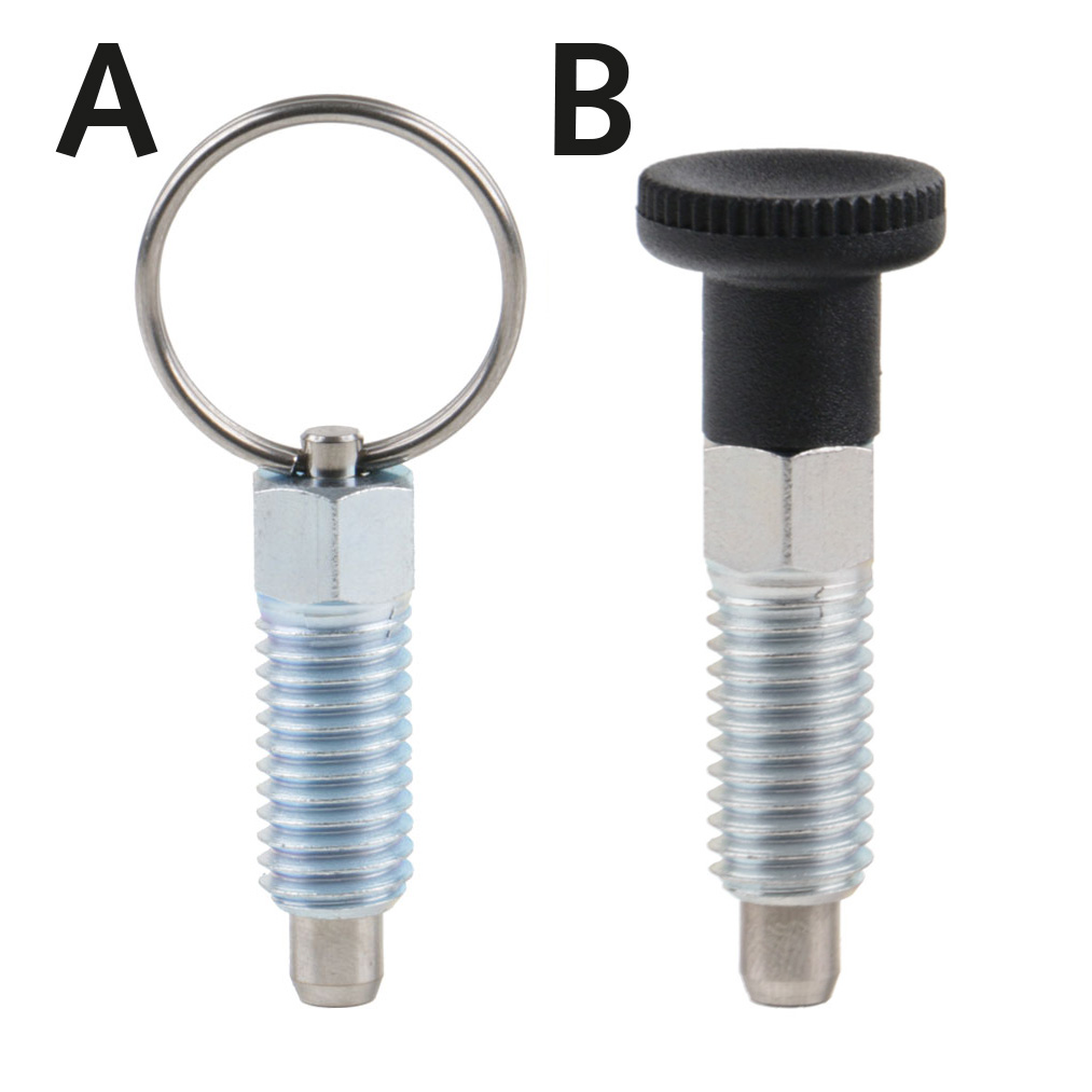 Rastbolzen 717, Stahl verzinkt, ohne Rastsperre