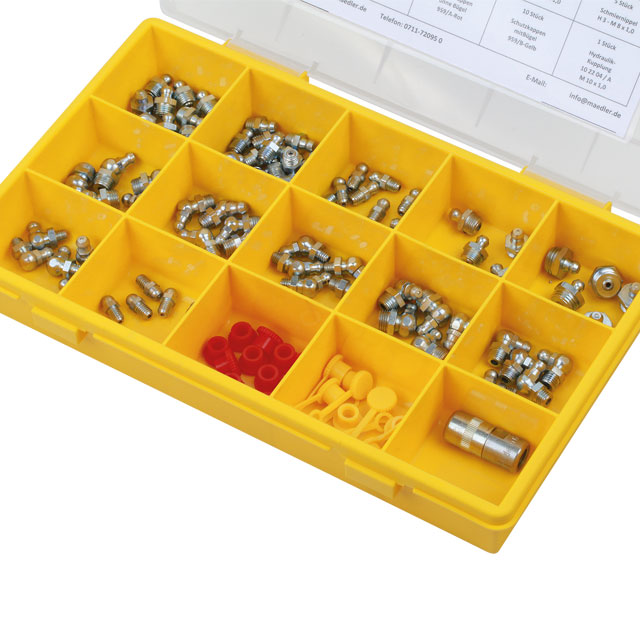 Sortimentskasten Schmiernippel DIN 71412