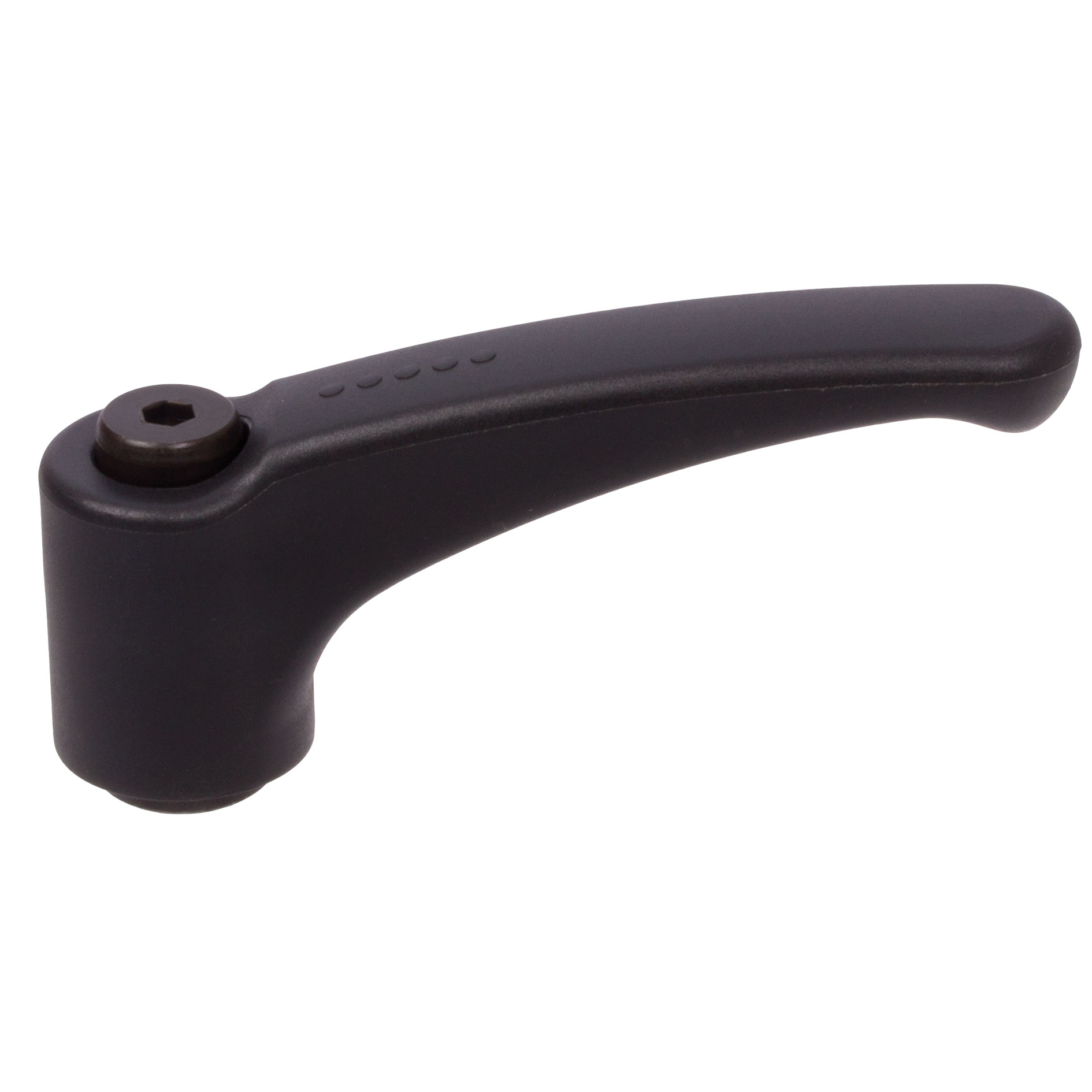 Verstellbare Klemmhebel 355, Ausführung N mit Innengewinde, Kunststoff