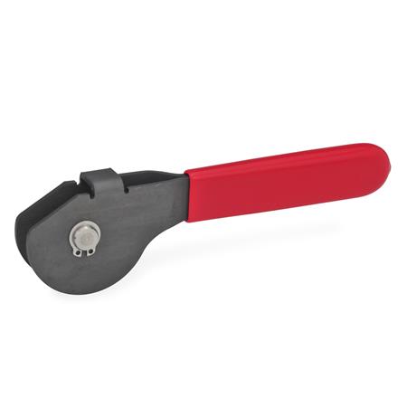 GN 917 Hebel mit Spiralexzenter, Stahl