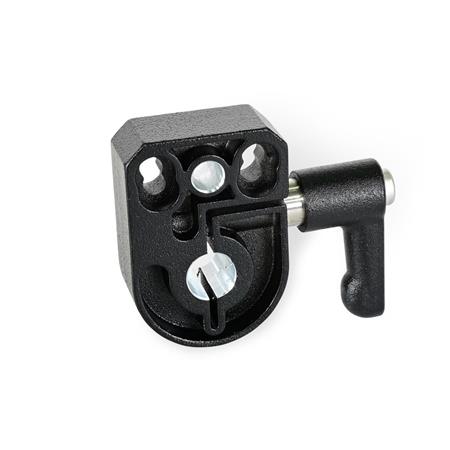 GN 954.7 Klemmplatten, Zink-Druckguss, für Stellungsanzeiger GN 954 / GN 954.2