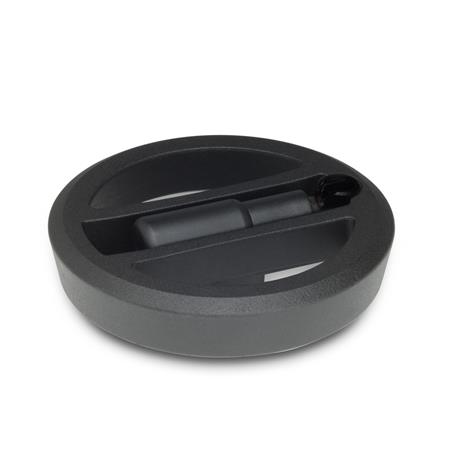 GN 924.7 Umleggriff-Handräder, Sicherheits-Umleggriff