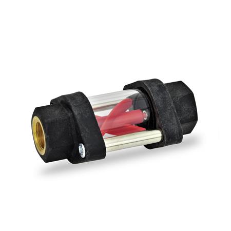 GN 655 Durchflussanzeiger, Kunststoff