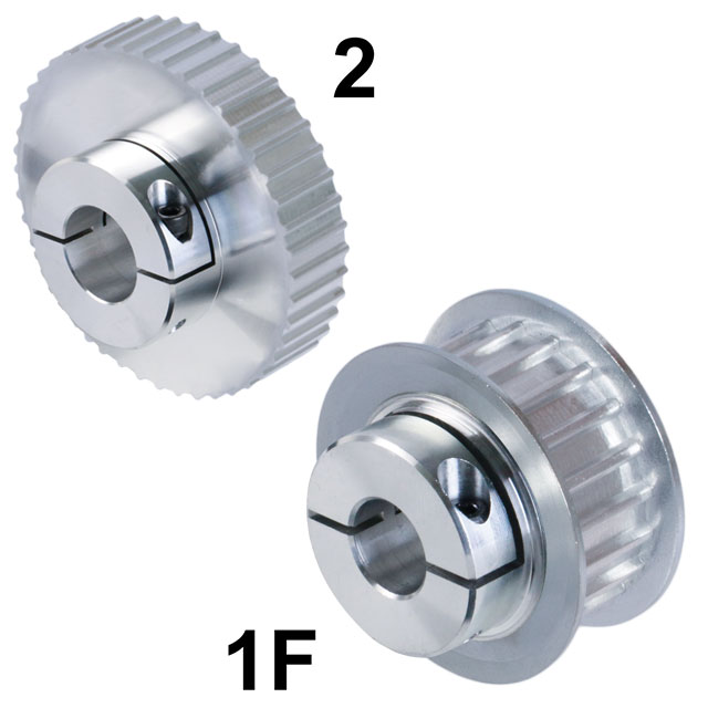 Zahnriemenräder AT5 für Riemenbreite 10 mm, System MAED-FIX® mit Klemmnabe
