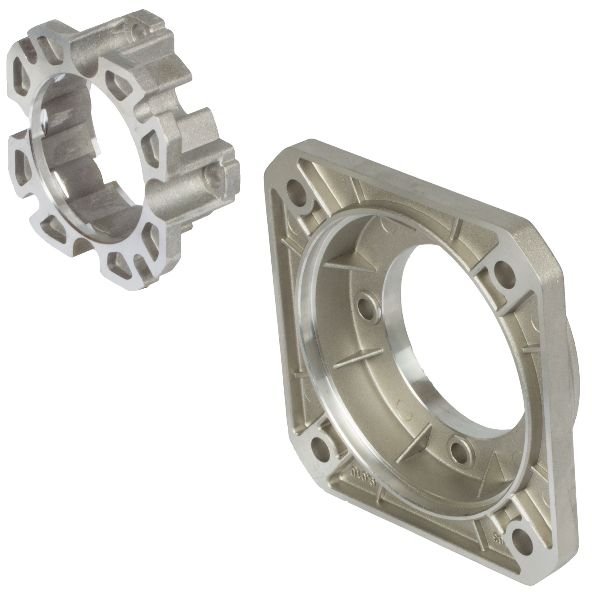 Abtriebsseitige Flansche HMD/II, eckig