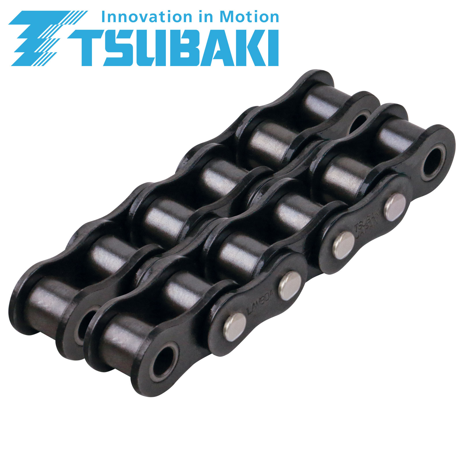 Zweifach-Rollenketten Tsubaki Lambda, selbstschmierend, Premium
