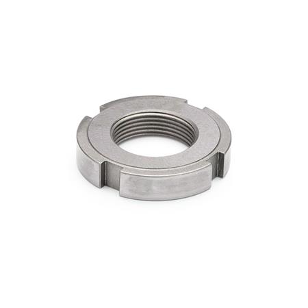 DIN 1804 Nutmuttern, Edelstahl