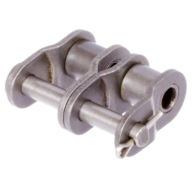 Gekröpftes Glied mit Splintverschluss Nr. 12/L, Edelstahl