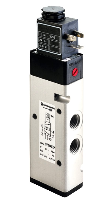 NORGREN® - 5/2-Wegeventile, elektropneumatisch betätigt