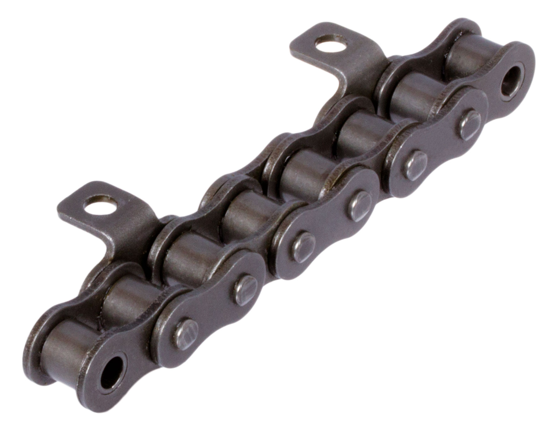 Rollenketten mit Winkellaschen K1 = schmale Form, 4 x p, einseitig