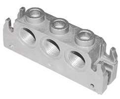 Endplatten, Alle Anschlüsse geschlossen (Universal)