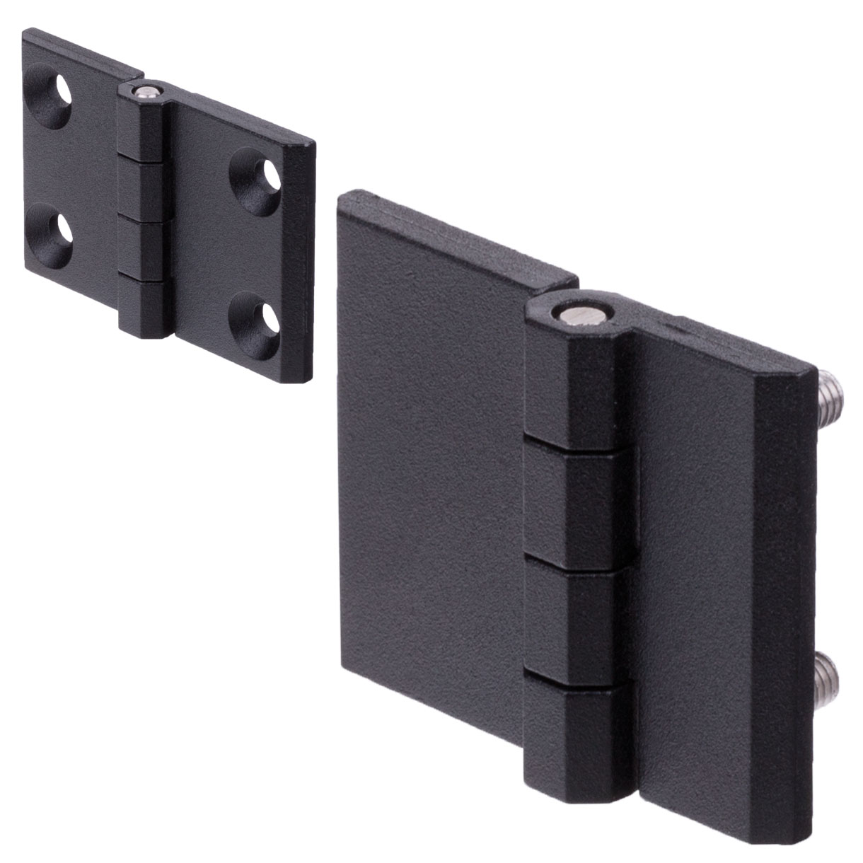 Scharniere M237L, mit verlängerten Flügeln, Zink-Druckguss