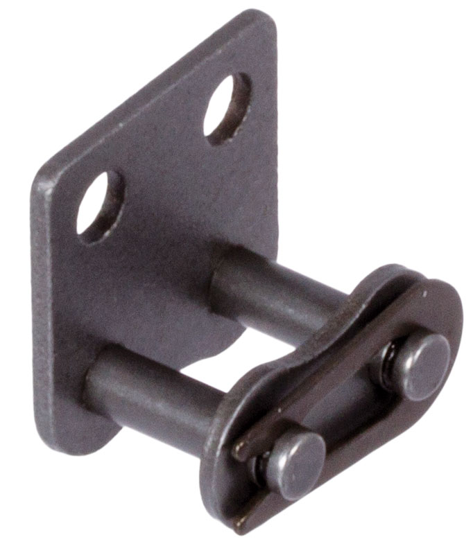 Federverschlussglieder mit Flachlaschen M2, breite Form, einseitig