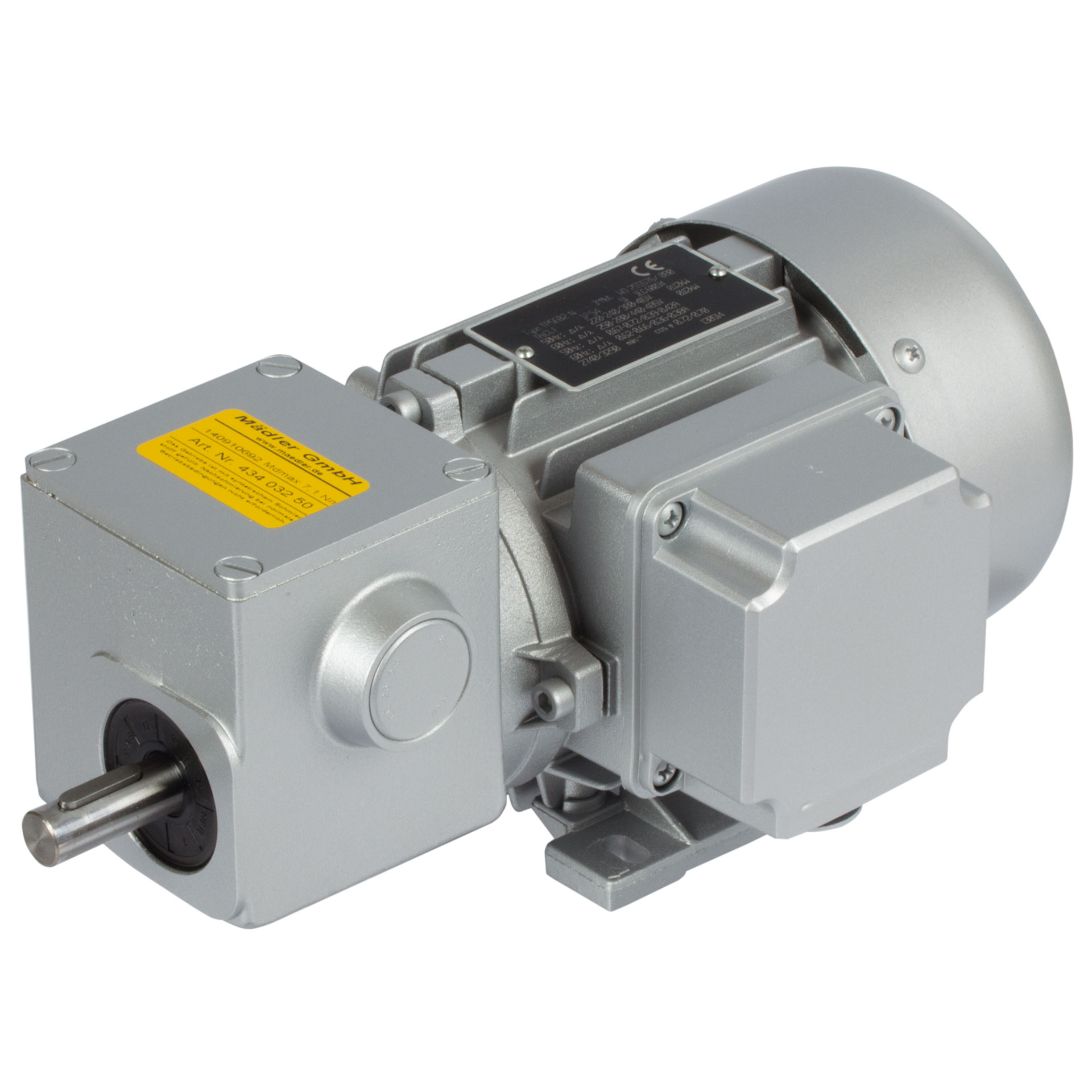 Schneckengetriebe- Motoren MZ, bis 7,8 Nm, 0,9 bis 224 1/min