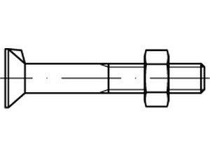 DIN 604 Senkschrauben mit Nase