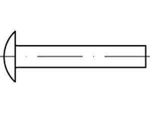 DIN 674 Flachrundnieten