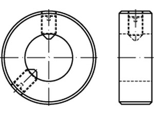 DIN 705 Stellringe, leichte Reihe