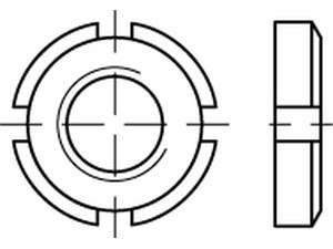 DIN 981 Wälzlager - Nutmuttern