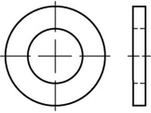 DIN 1441 Scheiben für Bolzen