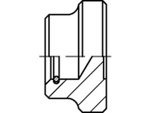 DIN 6311 Druckstücke für Gewindestiftem. Druckzapfen