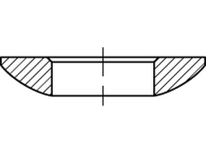 DIN 6319 Kugelscheiben, Kugelpfannen