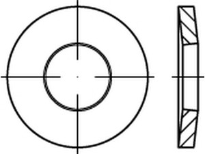 DIN 6796 Spannscheiben
