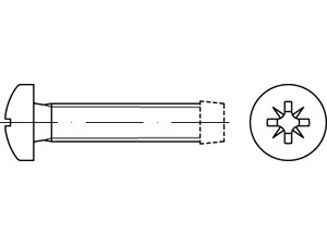 DIN 7500 Gewindefurchende Schrauben für metrisches Gewinde