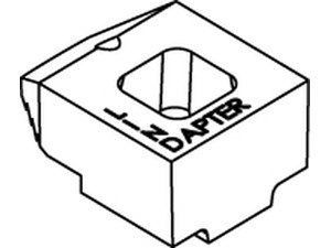 Artikel 82002 GTW 40 B-M feuerverzinkt LINDAPTER-Klemmen B-M mit glatter Aflage, mittlere Nockenhöhe